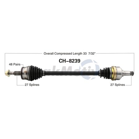 Surtrack Axle Cv Axle Shaft, Ch-8239 CH-8239